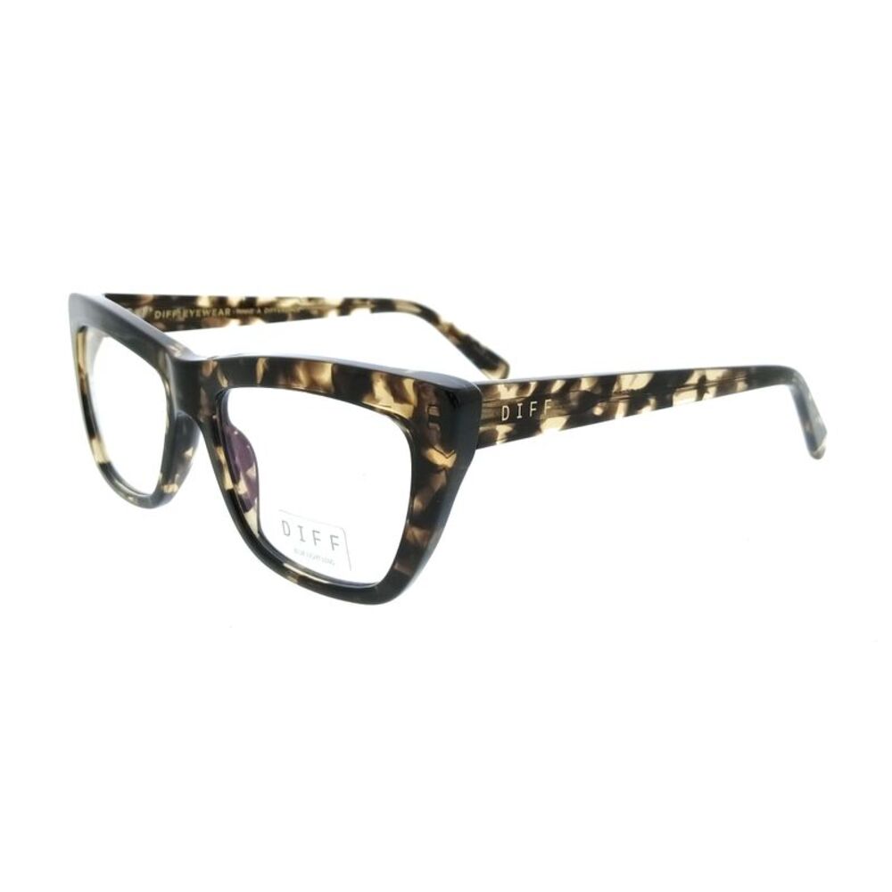 Diff VDFNAD 540BLT Espresso Tort - 0T 54 17 145 Square Womens Optical Frame